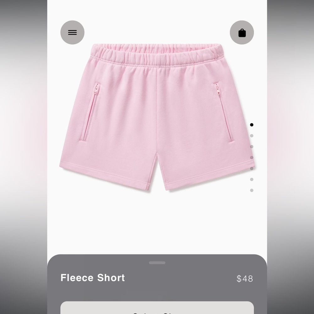 KHY bubblegum pink lounge shorts size XL 🌸